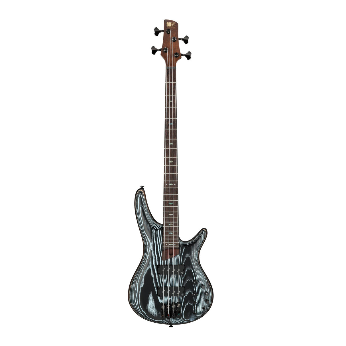 Ibanez SR Premium 4-String Electric Bass with Gig Bag (Aqua Wave Low Gloss)