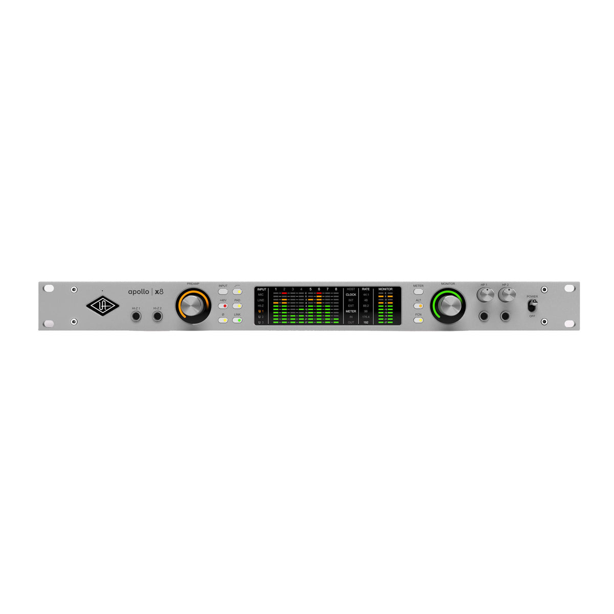 Universal Audio Apollo x8 Gen 2 Thunderbolt 3 Audio Interface with Essentials (Open Box)