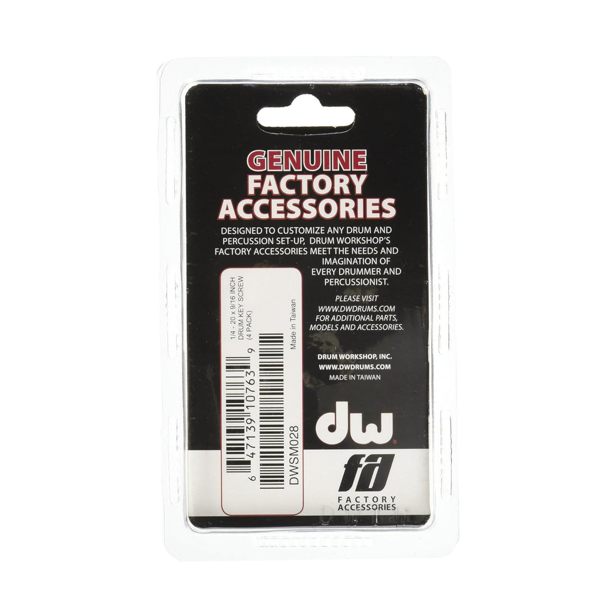 Drum Workshop DWSM028 9/16-Inch Drum Key Screw