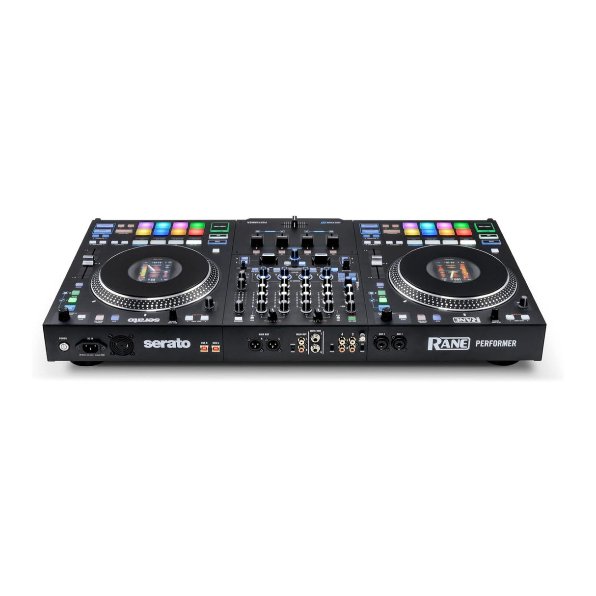 Rane Performer 4-Ch DJ Controller with 7-inch Motorized High-Torque Platters