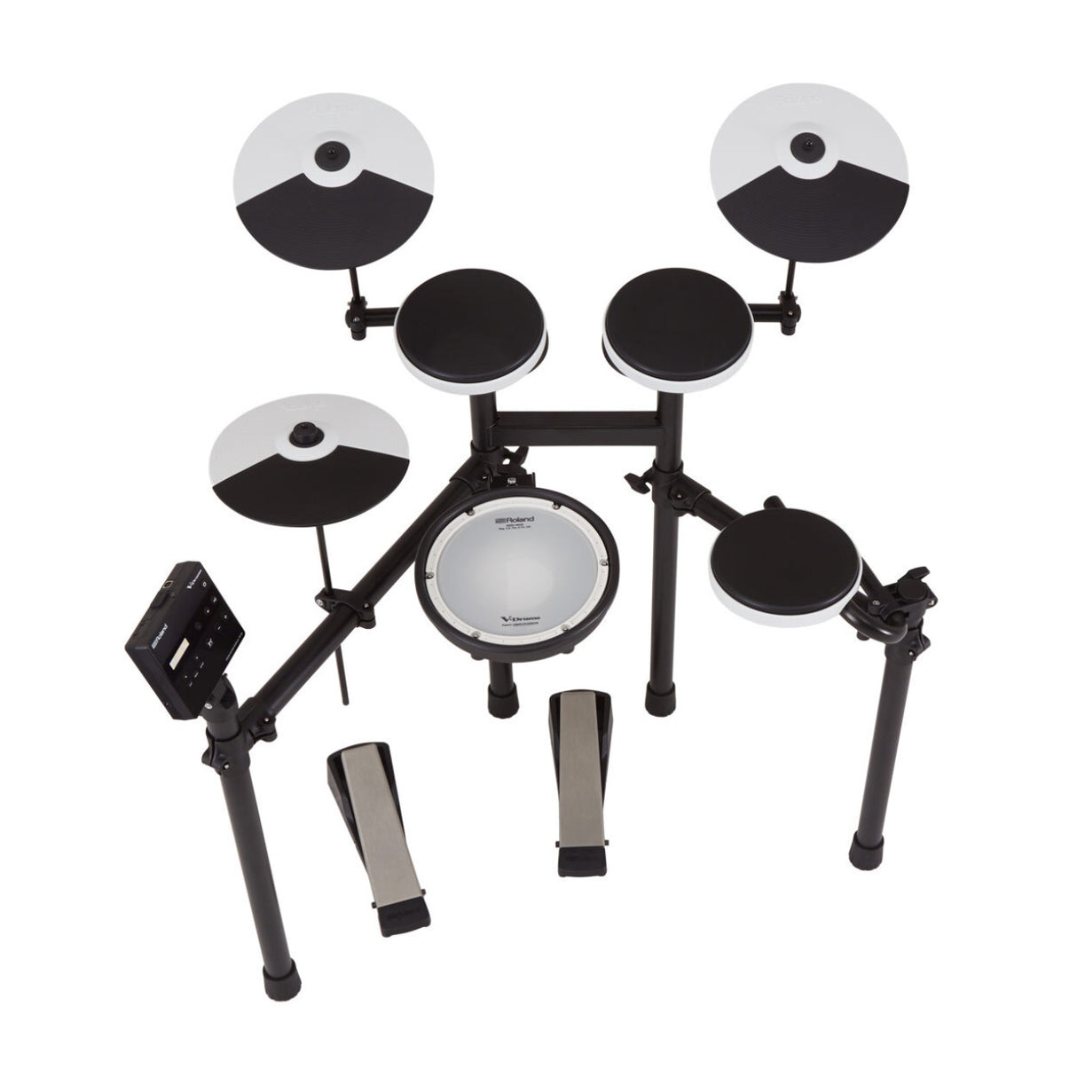 Roland TD-02KV V-Drums Electronic Drum Kit with TD-02 Module and 16 Kits