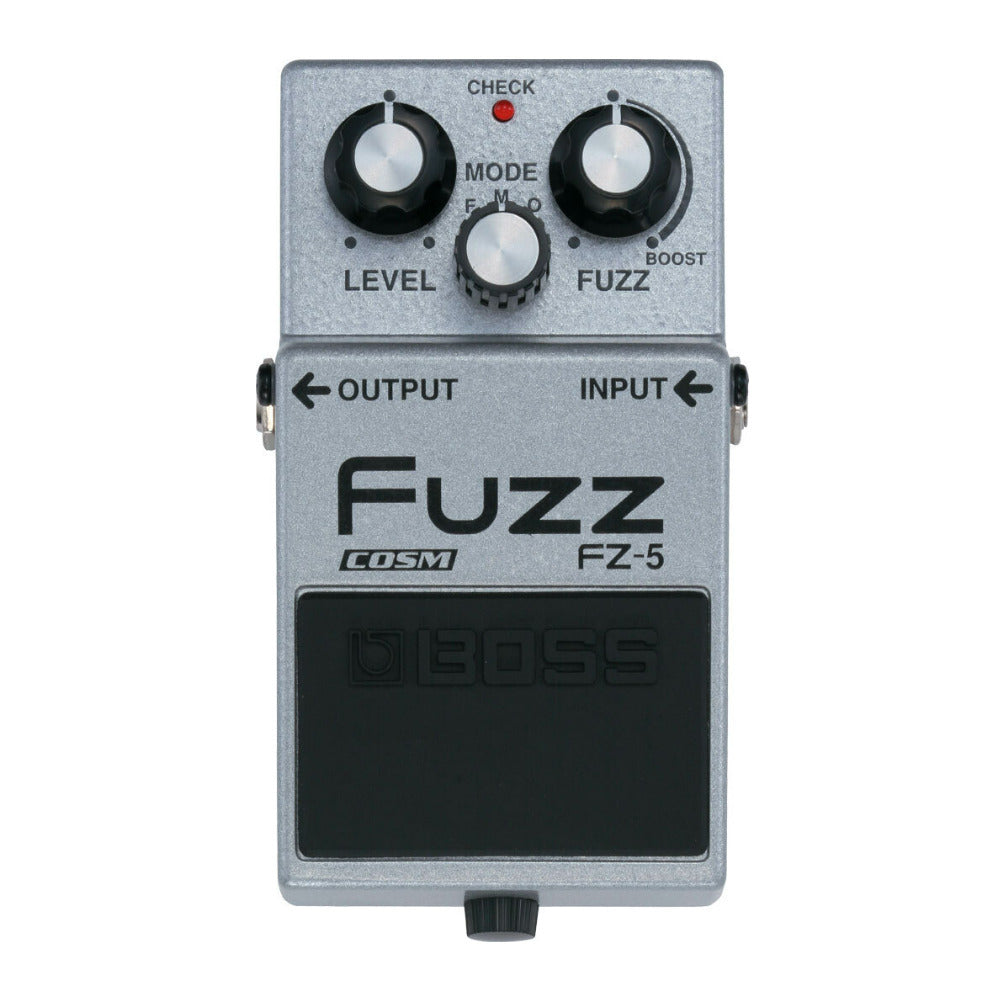 BOSS FZ-5 Retro-Style Fuzz Metal Construction Guitar Pedal with COSM Technology