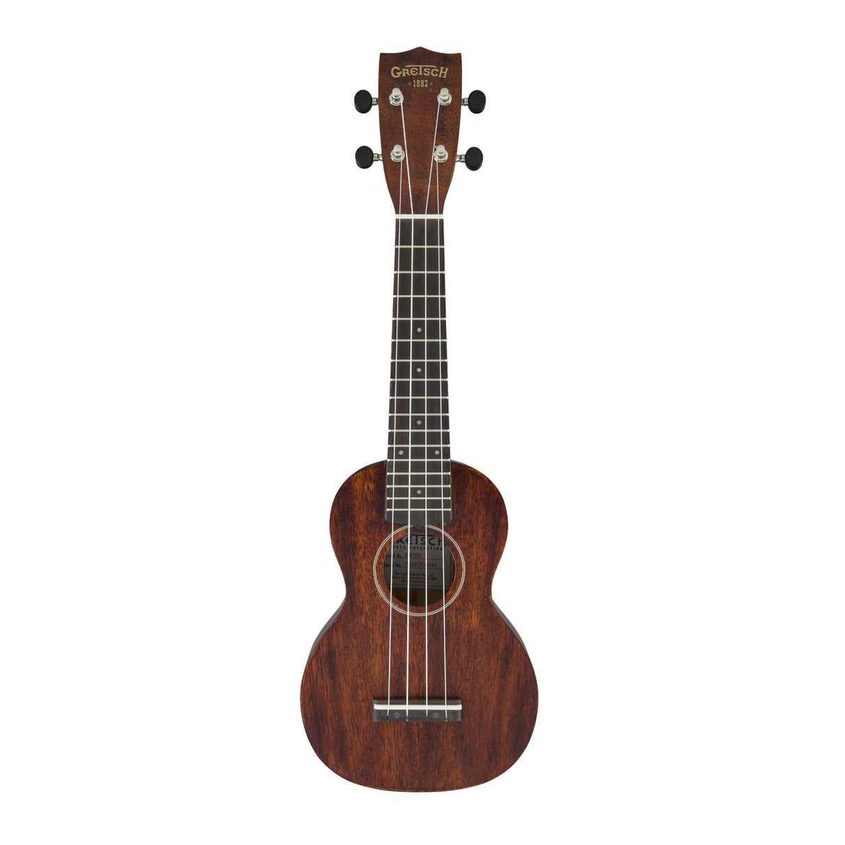 Gretsch G9100 Soprano Standard Ukulele with Gig Bag (Vintage Mahogany Stain)