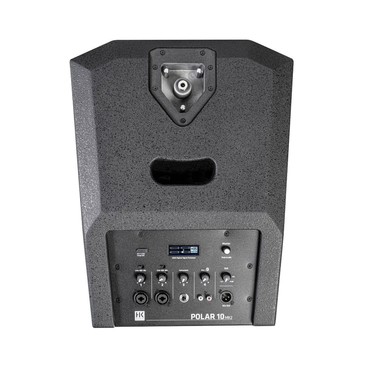 HK Audio Polar 10 MK2 2000W 10-Inch Active Column Loudspeaker System (Black)