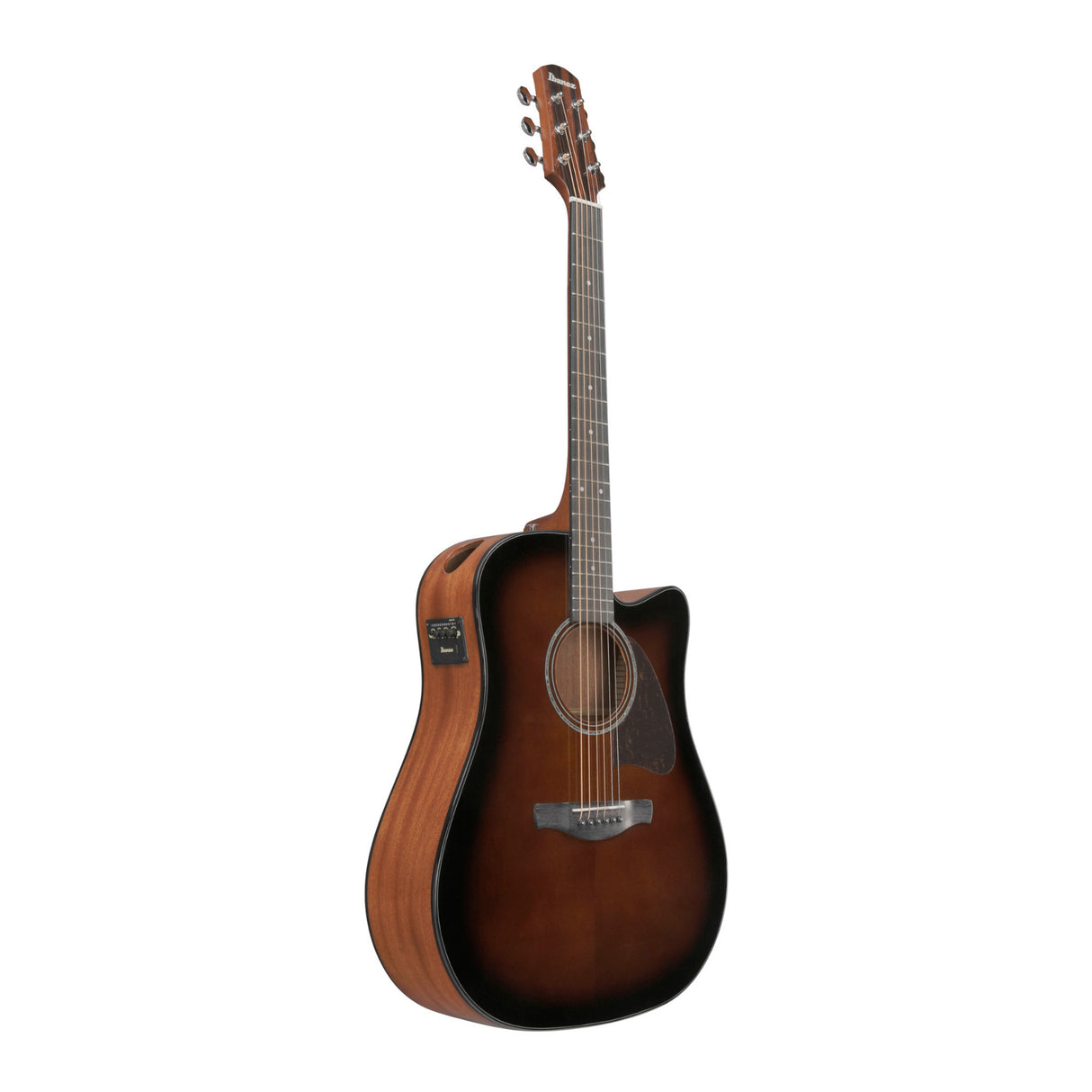 Ibanez AAD51CE Dark Violin Sunburst High Gloss Acoustic Electric Guitar