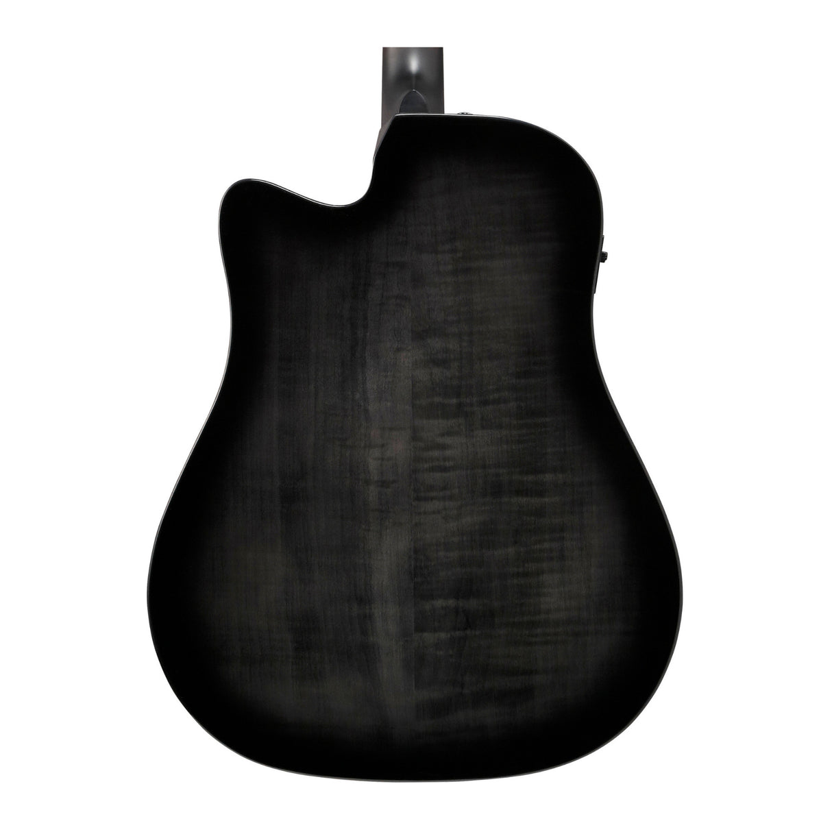 Ibanez AAD77CE Transparent Black Sunburst High Gloss Acoustic Electric Guitar