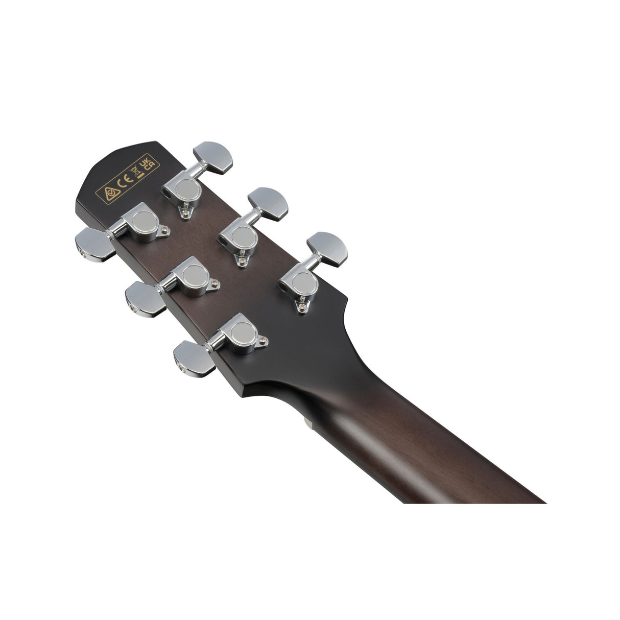 Ibanez AAD77CE Transparent Black Sunburst High Gloss Acoustic Electric Guitar