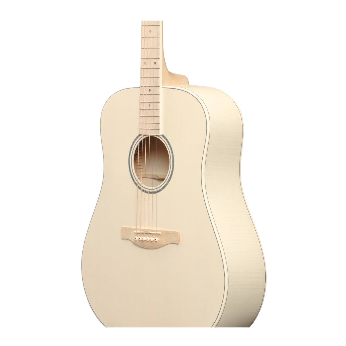 Ibanez AAD77M1E Open Pore Antique White Acoustic Electric Guitar