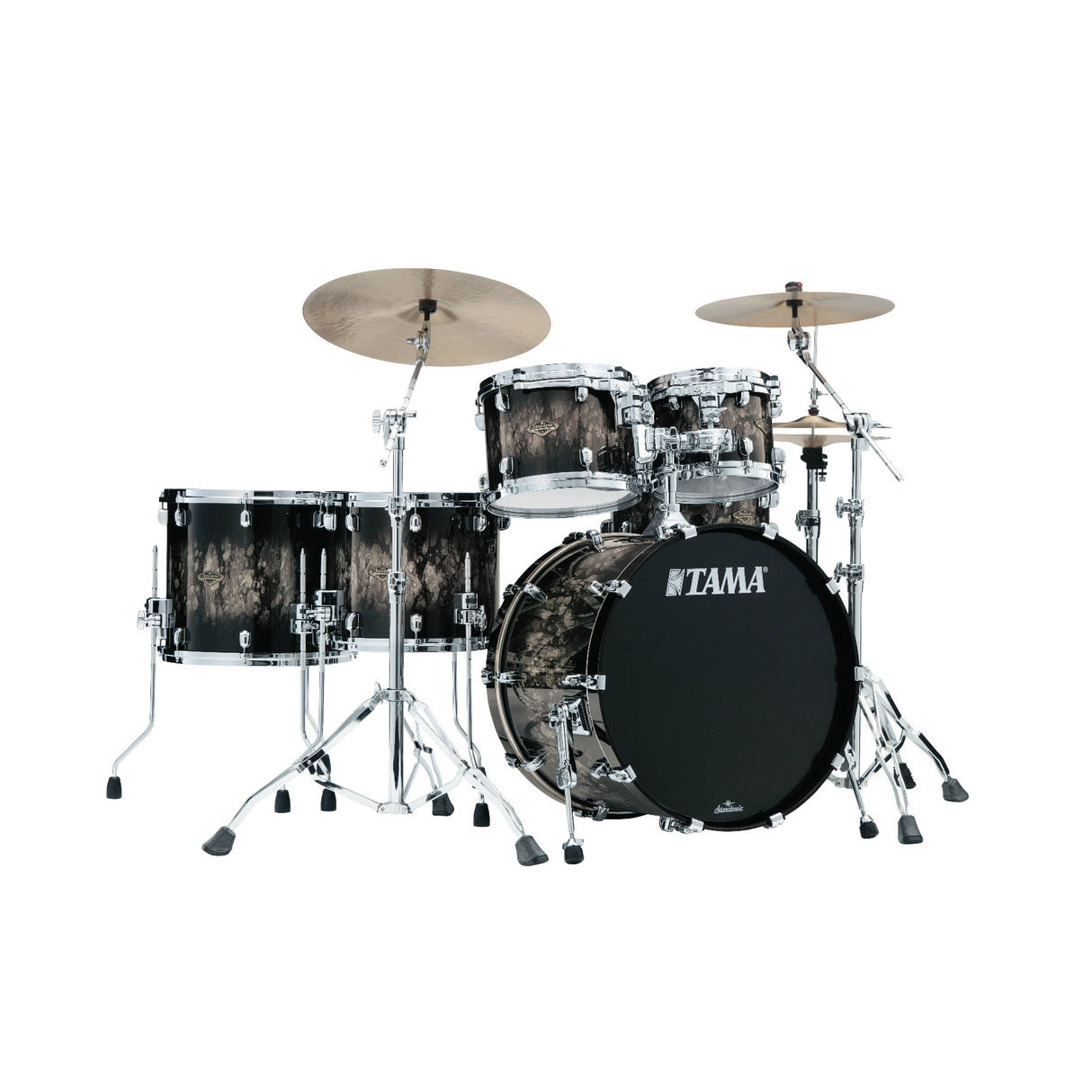TAMA Starclassic Walnut/Birch 5-Piece Drum Set Shell Pack with 22-Inch Bass Drum