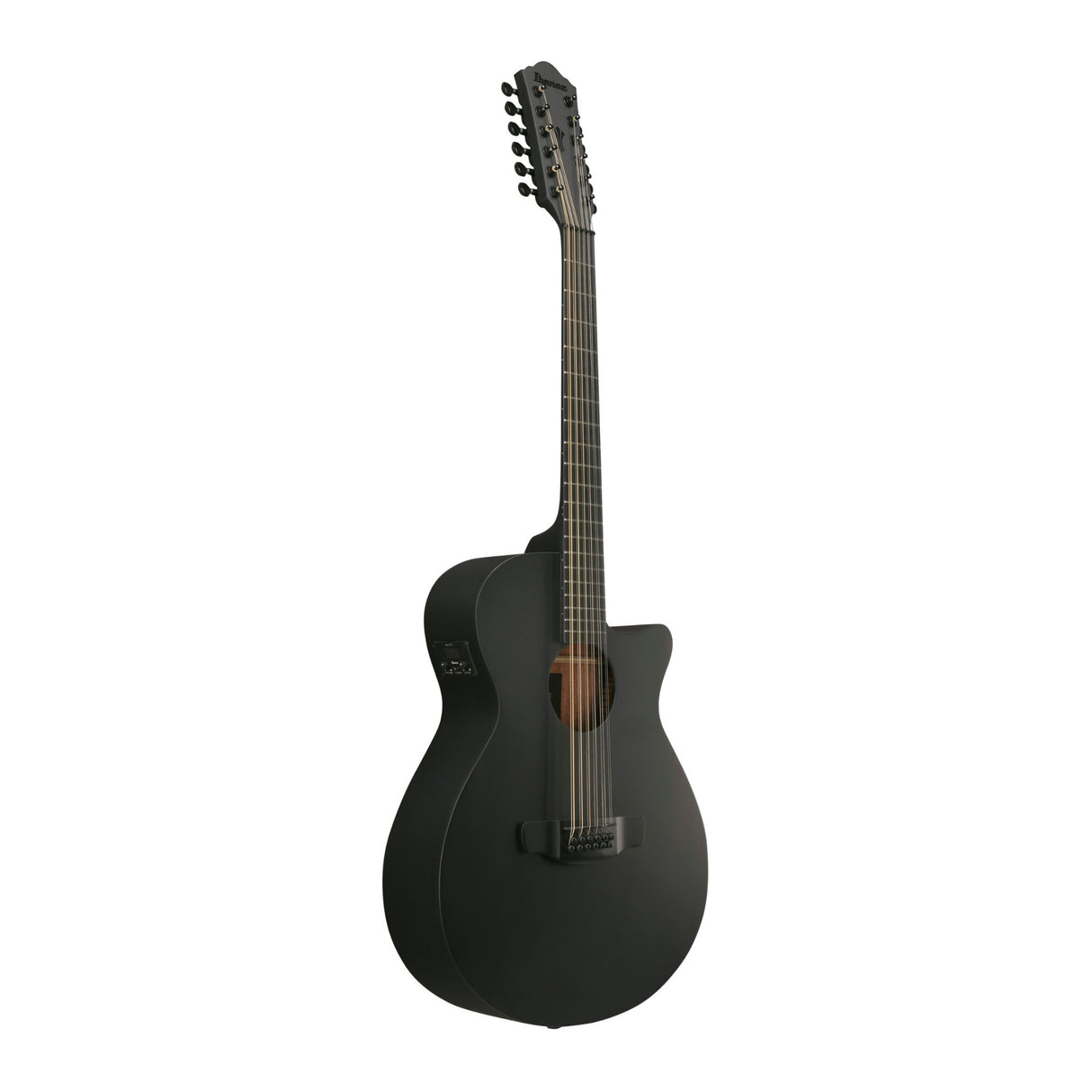 Ibanez AEG1221 Black Out Acoustic Electric Guitar with Spruce Top