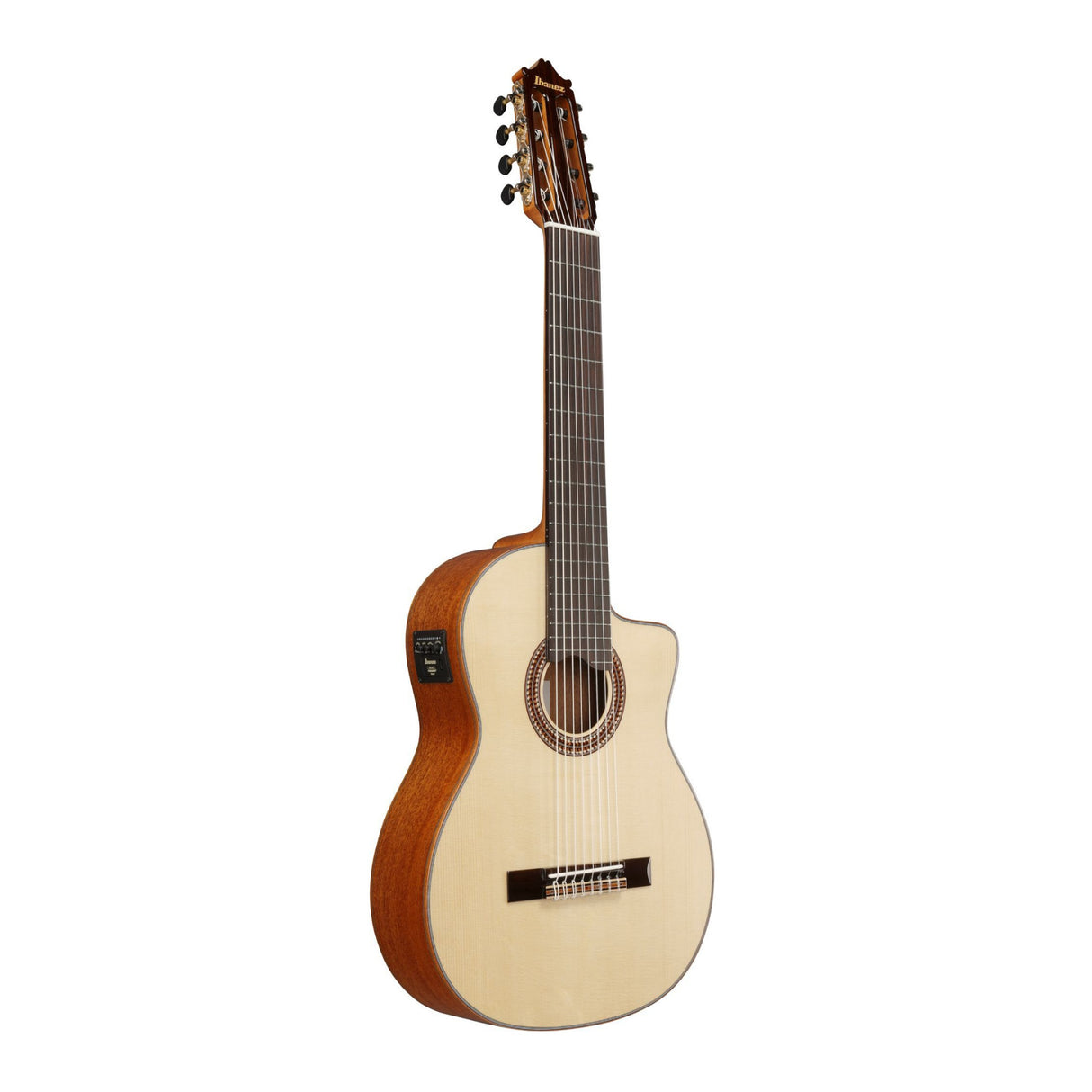 Ibanez GA3008CE Acoustic Electric Guitar with Hard Case (Natural High Gloss)