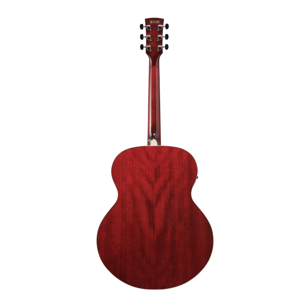 Ibanez AJ70M1E Wine Red High Gloss Acoustic Electric Guitar