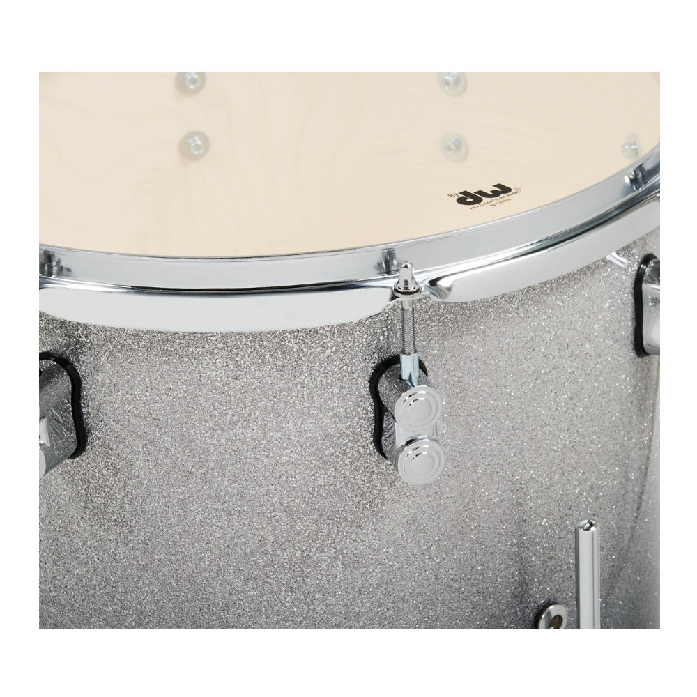 PDP Concept Maple 7-Piece Drum Set 22 Inch (Silver to Black Fade Lacquer)