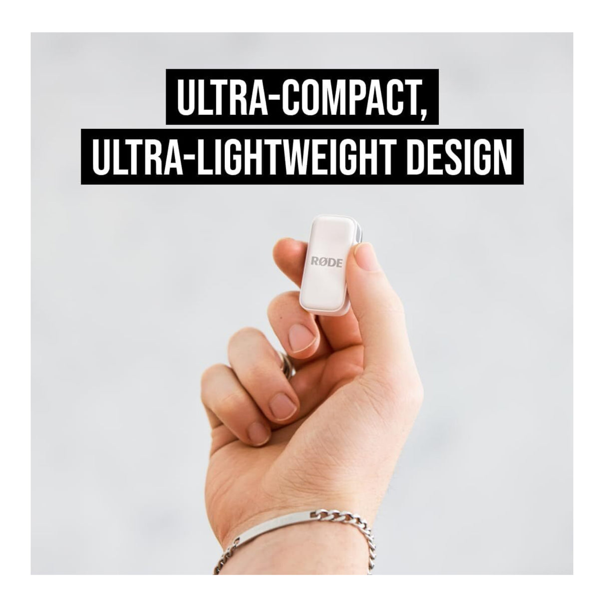 RODE Wireless Micro 2-Person Ultracompact Wireless Microphone System (White)