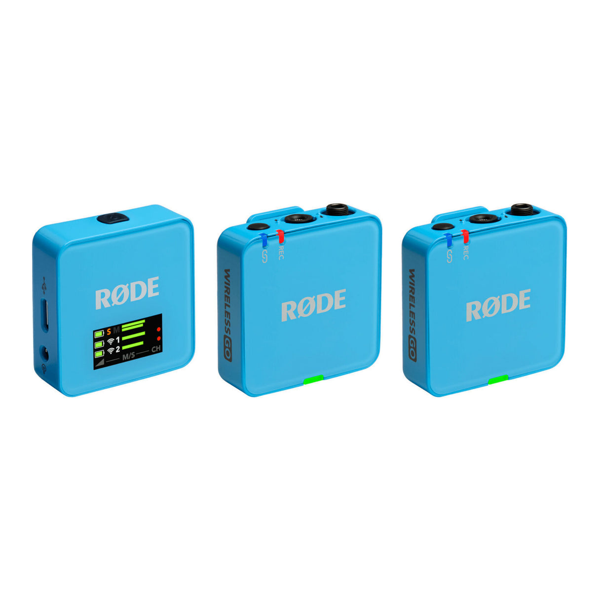 RODE Wireless GO (Gen 3) Compact Wireless Microphone System (Blue)