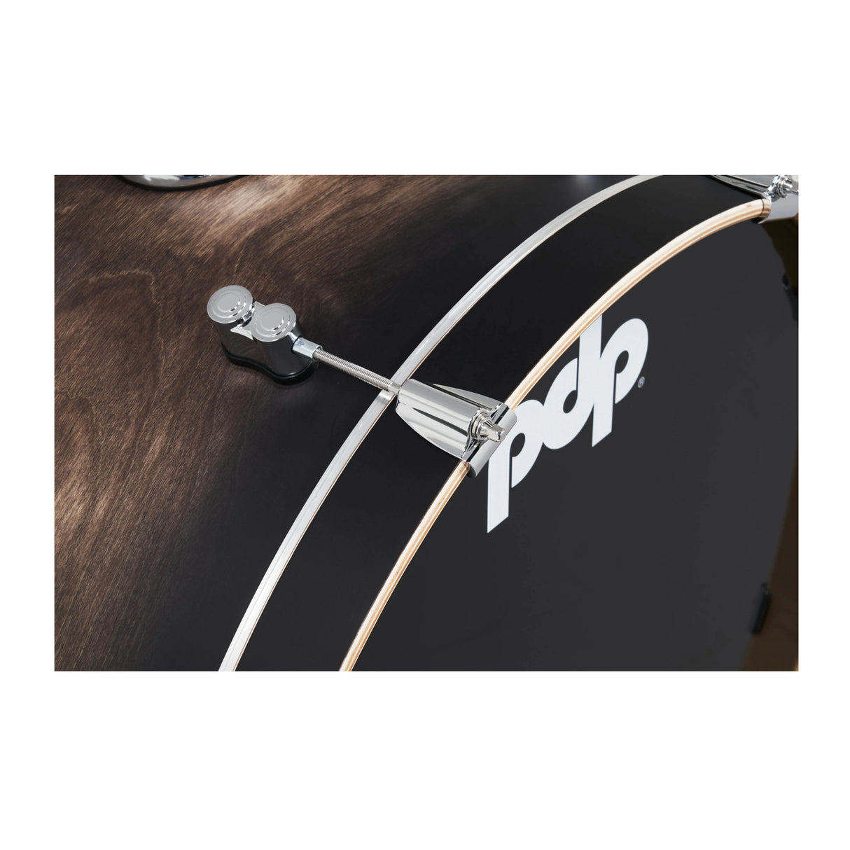 PDP Concept 7-Piece Maple Acoustic Drum Shell Pack (Charcoal Burst Lacquer)