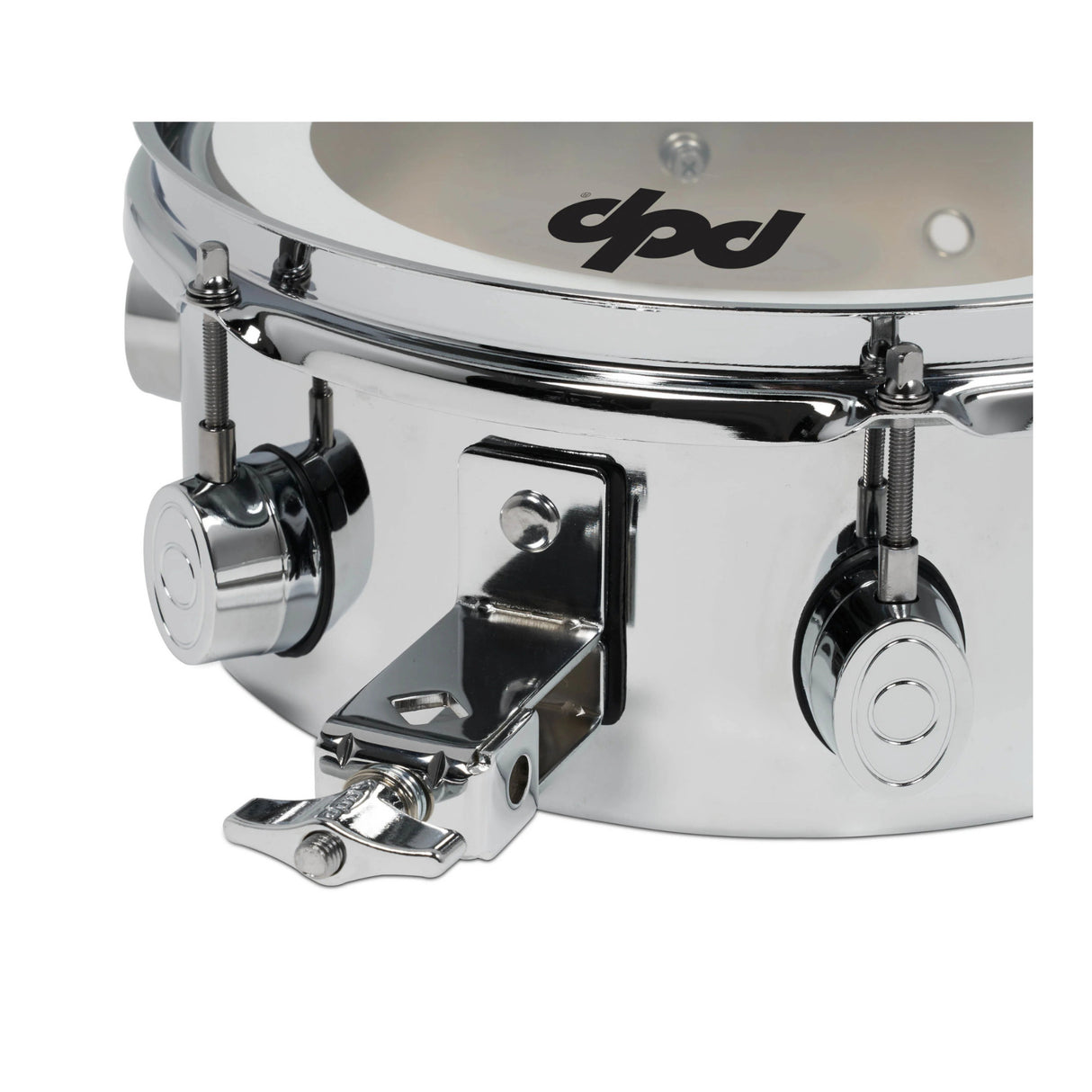 Pacific Drums and Percussion Mini Timbale, Chrome Over Steel (10-Inch)