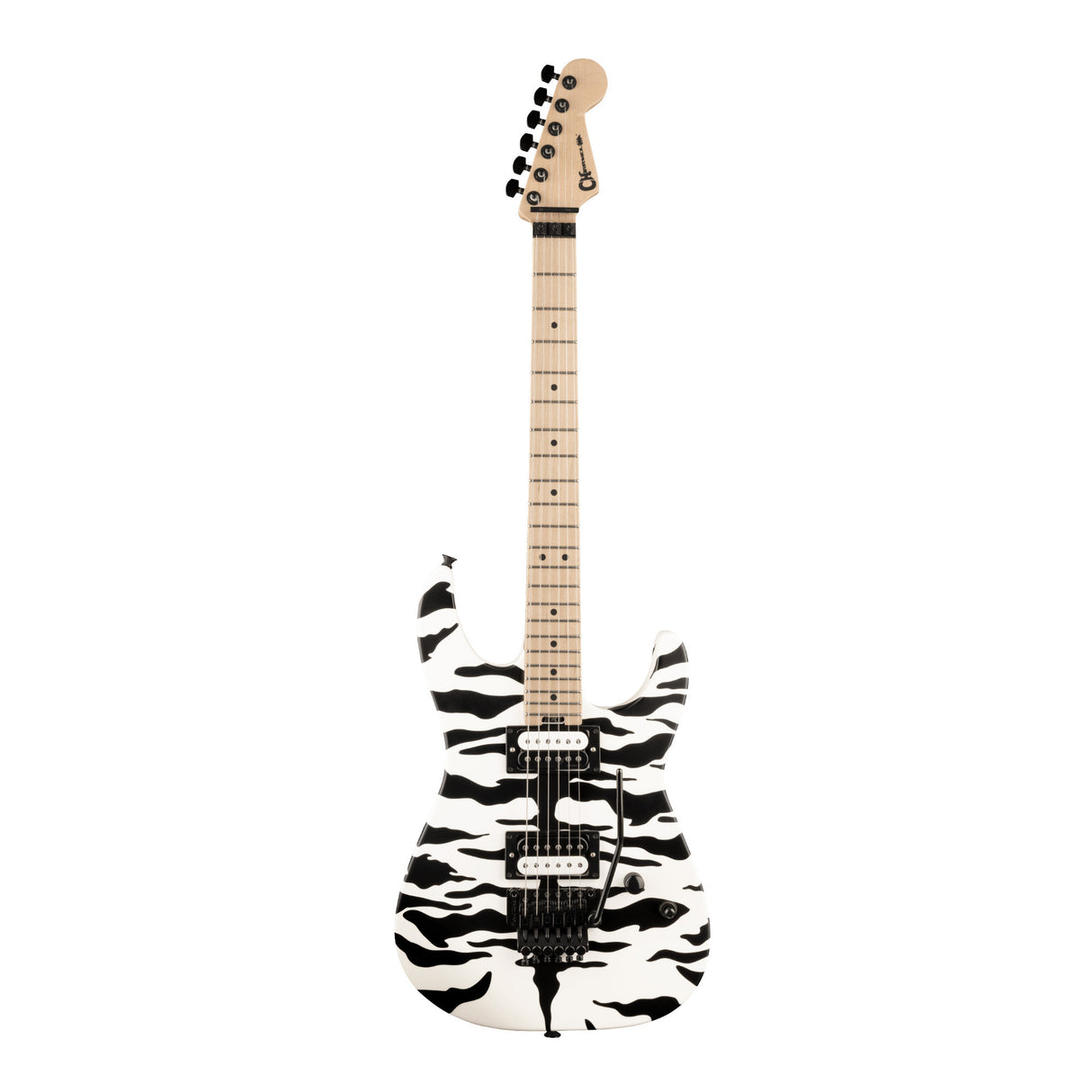 Charvel Satchel Signature Pro-Mod DK22 HH Electric Guitar (Satin White Bengal)