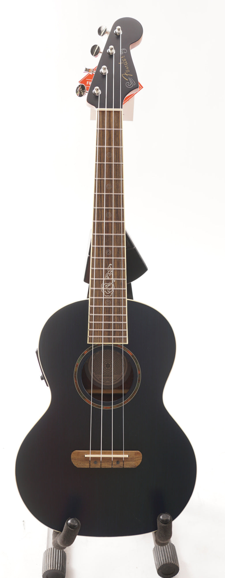Fender Dhani Harrison Signature 4-String Ukulele (Sapphire Blue Transparent) (Used)