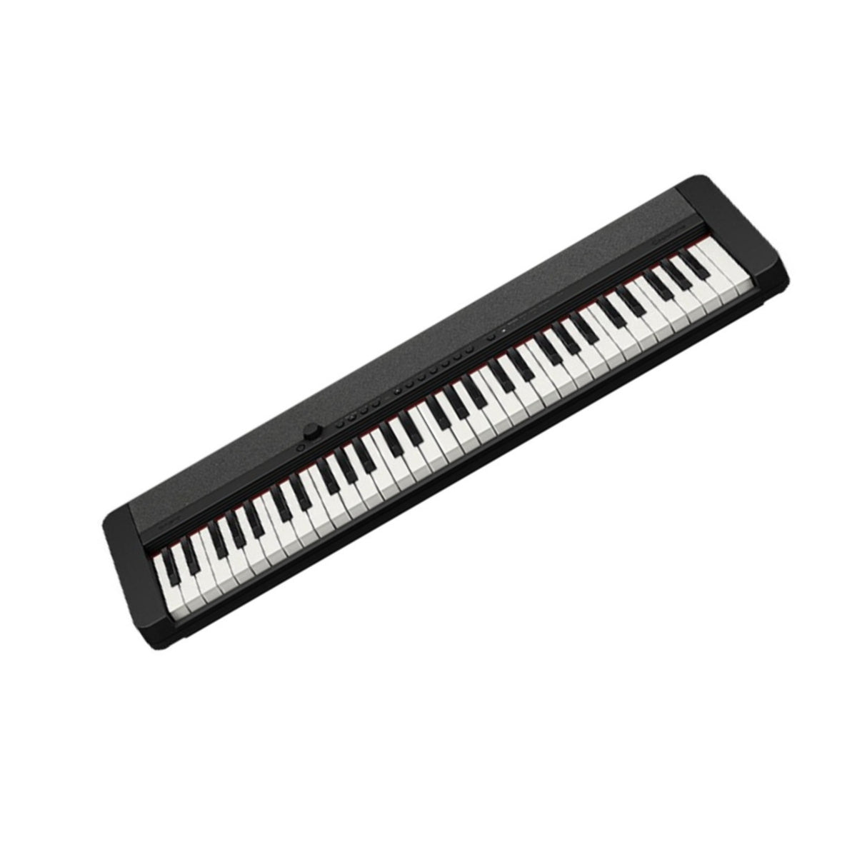 Casio Casiotone CT-S1 61-Key Touch Response Portable Keyboard (Black) with Accs
