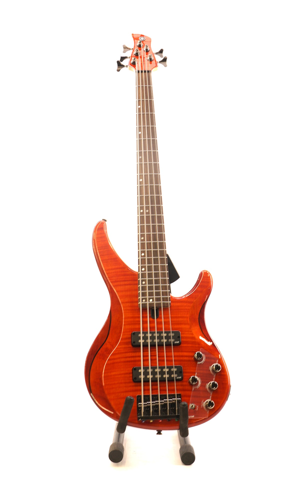 Yamaha TTRBX605FM 5-string bass guitar - Caramel Brown (Used)