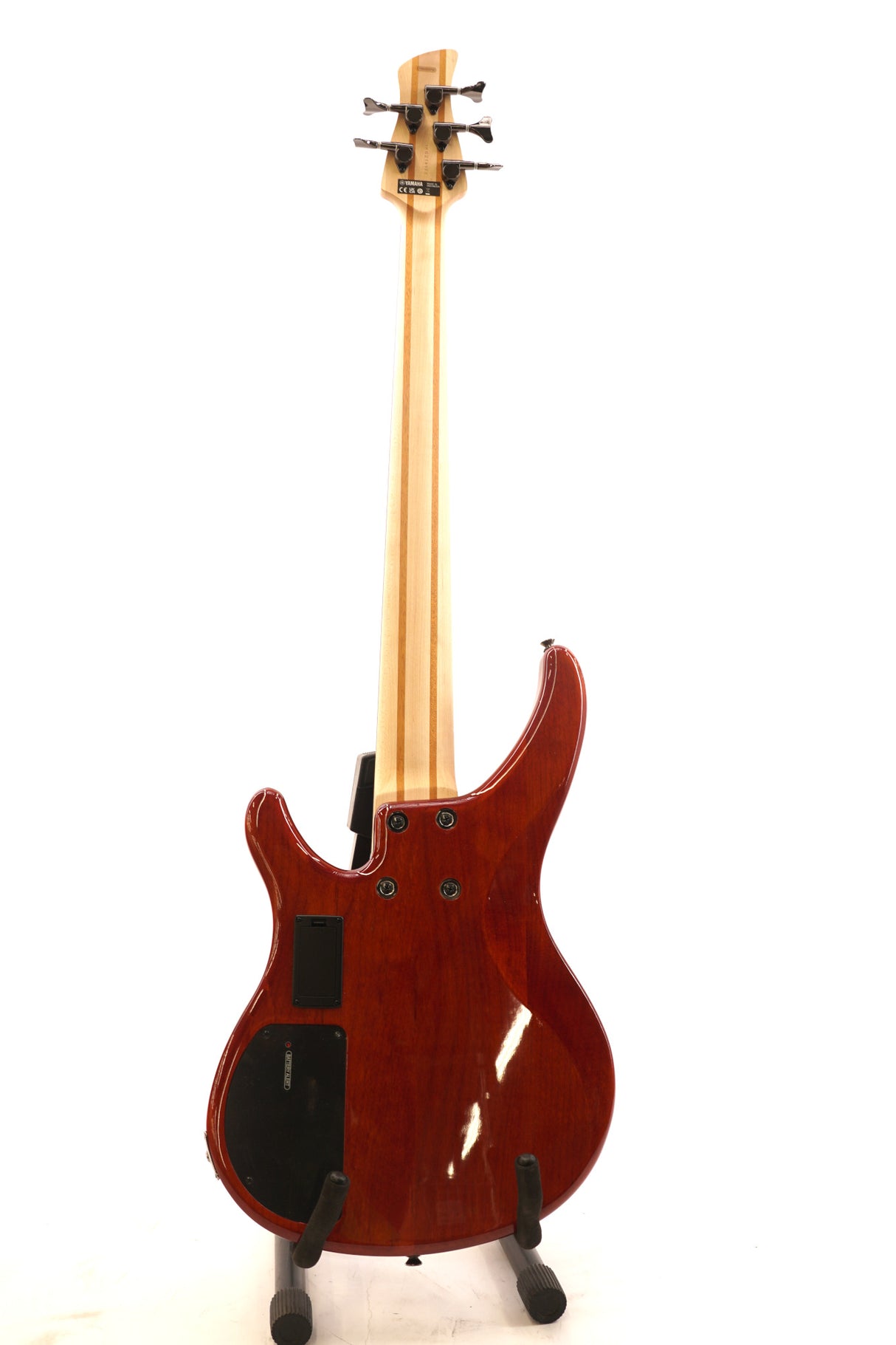 Yamaha TTRBX605FM 5-string bass guitar - Caramel Brown (Used)