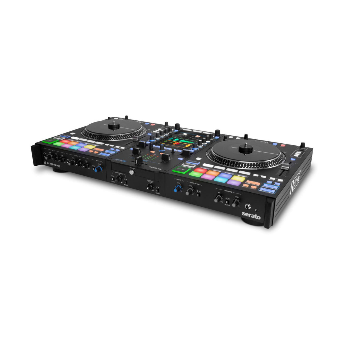 RANE SYSTEM ONE All-in-One Standalone Motorized DJ System (Black) (Open Box)