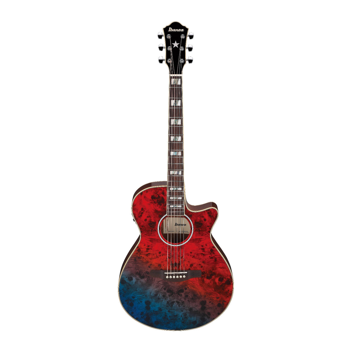 Ibanez Limited Edition AEGA250 6-String Acoustic-Electric Guitar 250th Anniv