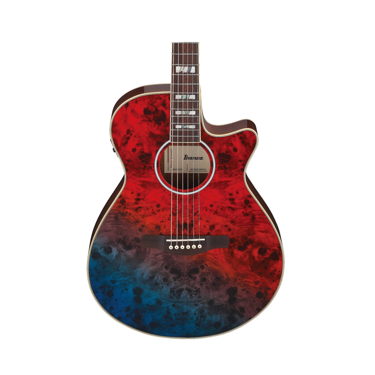 Ibanez Limited Edition AEGA250 6-String Acoustic-Electric Guitar 250th Anniv