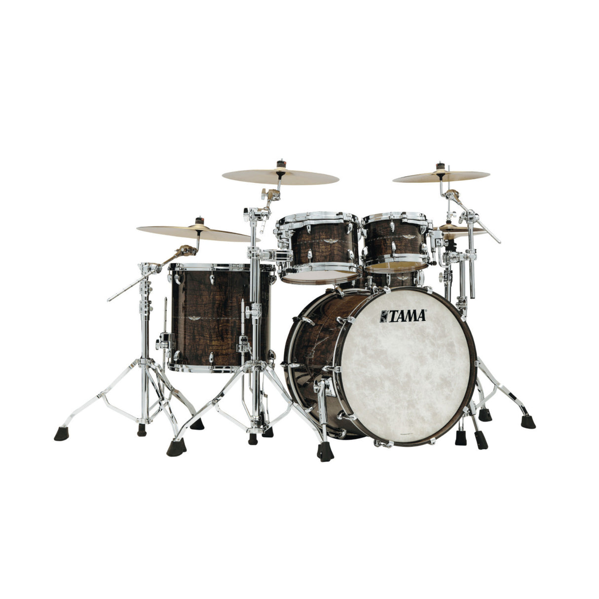 Tama STAR Maple 4 Piece Shell Pack (Charcoal Brown Paraiso)