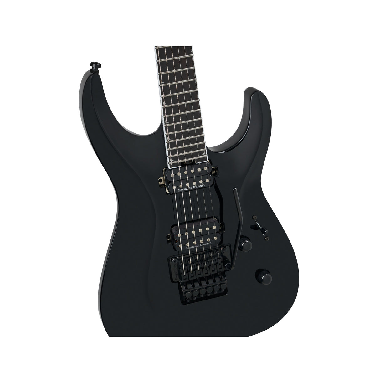 Jackson Pro Plus Series Soloist SLA2 6-String Electric Guitar (Gloss Black)