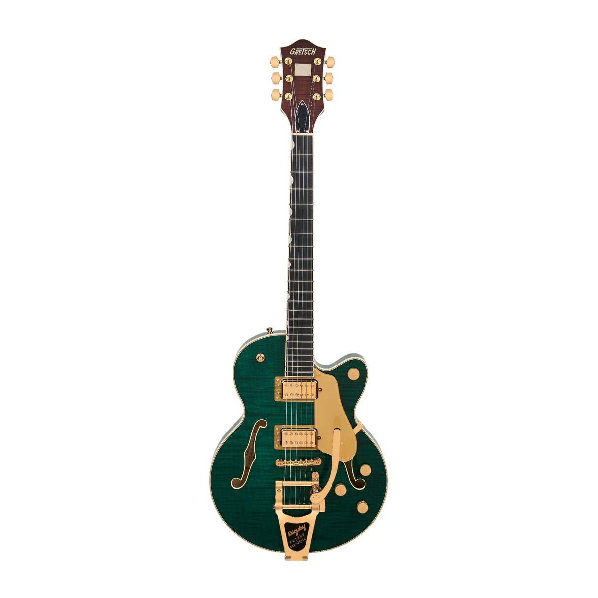 Gretsch Broadkaster Jr. LX Figured Center Block Electric Guitar (Tropic Aura)