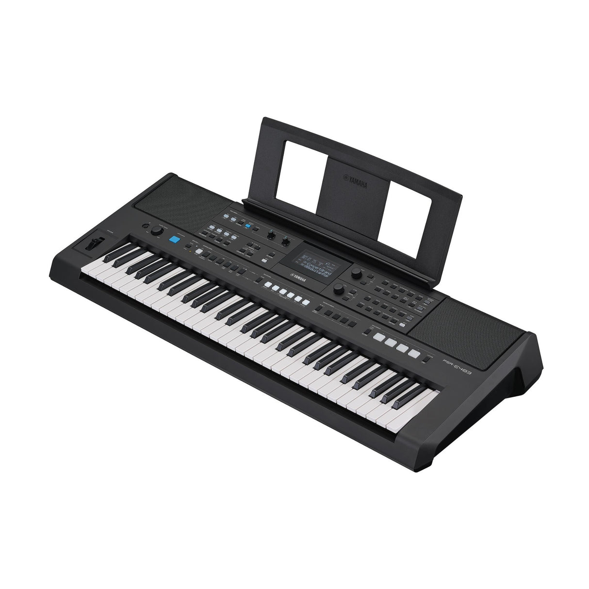 Yamaha PSR-E483 61-key Portable Keyboard with Power Adapter