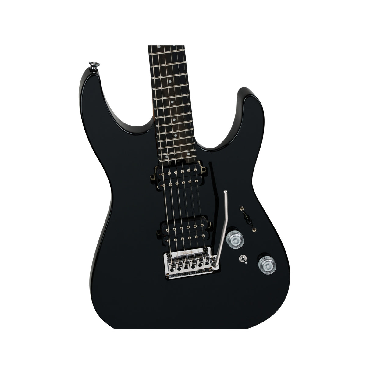 Charvel Pro-Mod Plus DK24 HH 2PT EB 6-String Electric Guitar (Raven Black)
