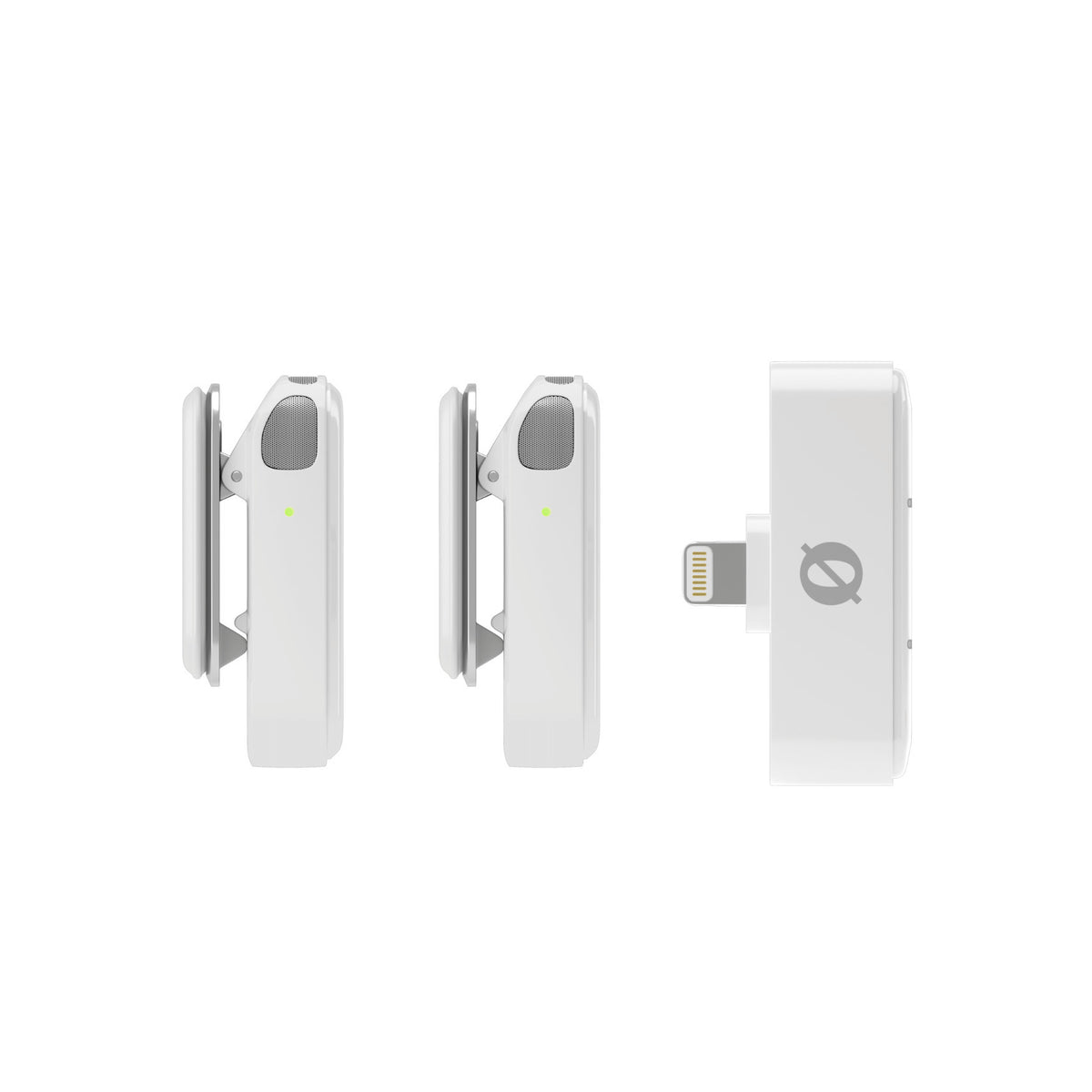 RDE Wireless Micro 2-Person Ultracompact Wireless Microphone System (White) (Open Box)