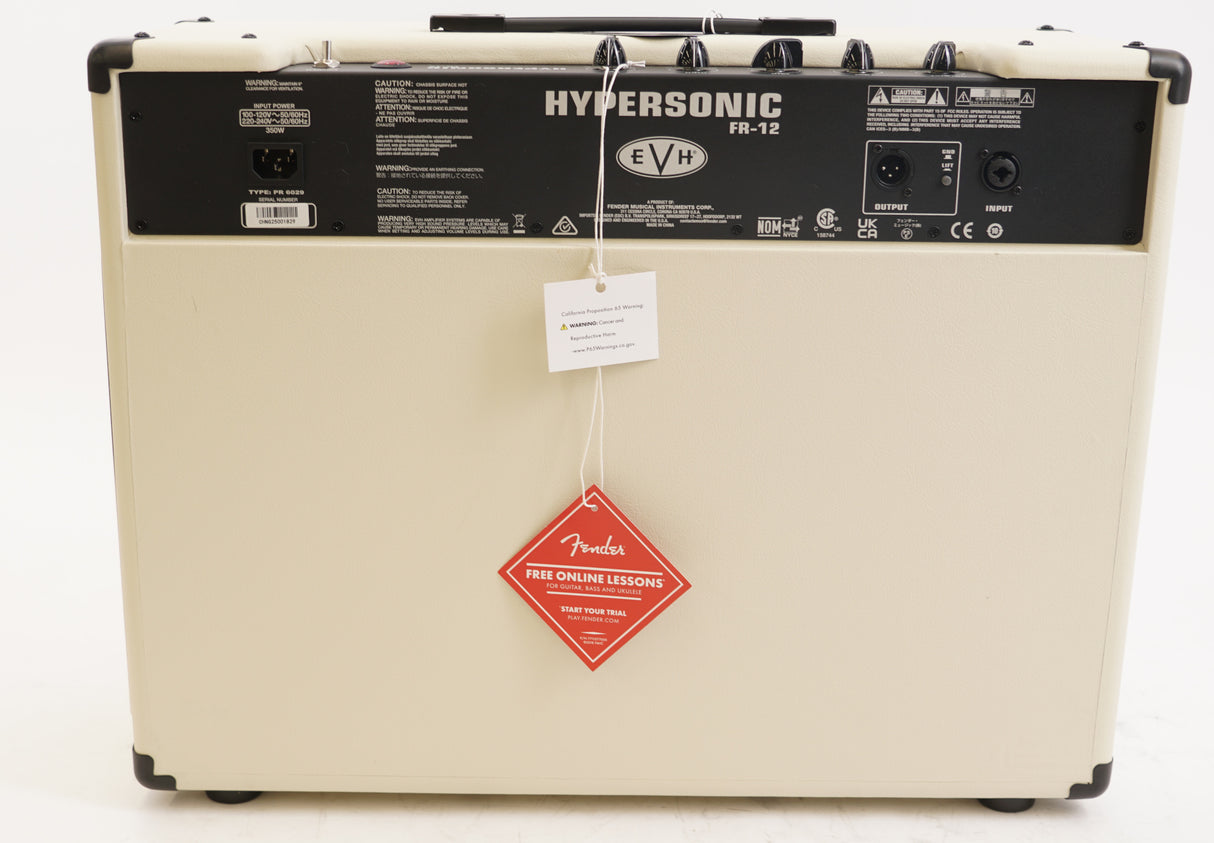 EVH 5150III Hypersonic Full Range FR 12 1000 Watt Power Ivory Cabinet Amplifier (Used)