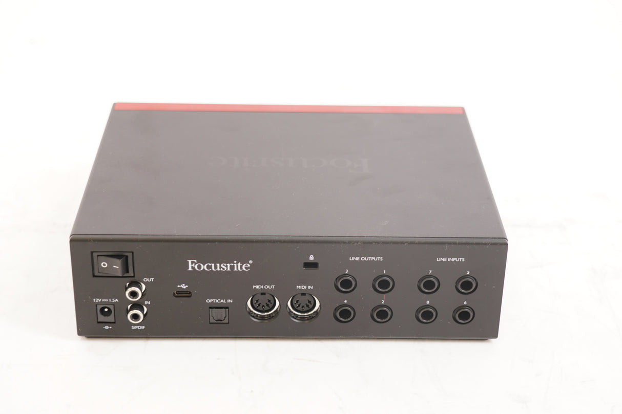 Focusrite Clarett+ 4Pre 18-in / 8-out Audio Interface (Used)