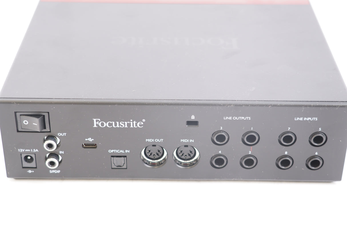 Focusrite Clarett+ 4Pre 18-in / 8-out Audio Interface (Used)