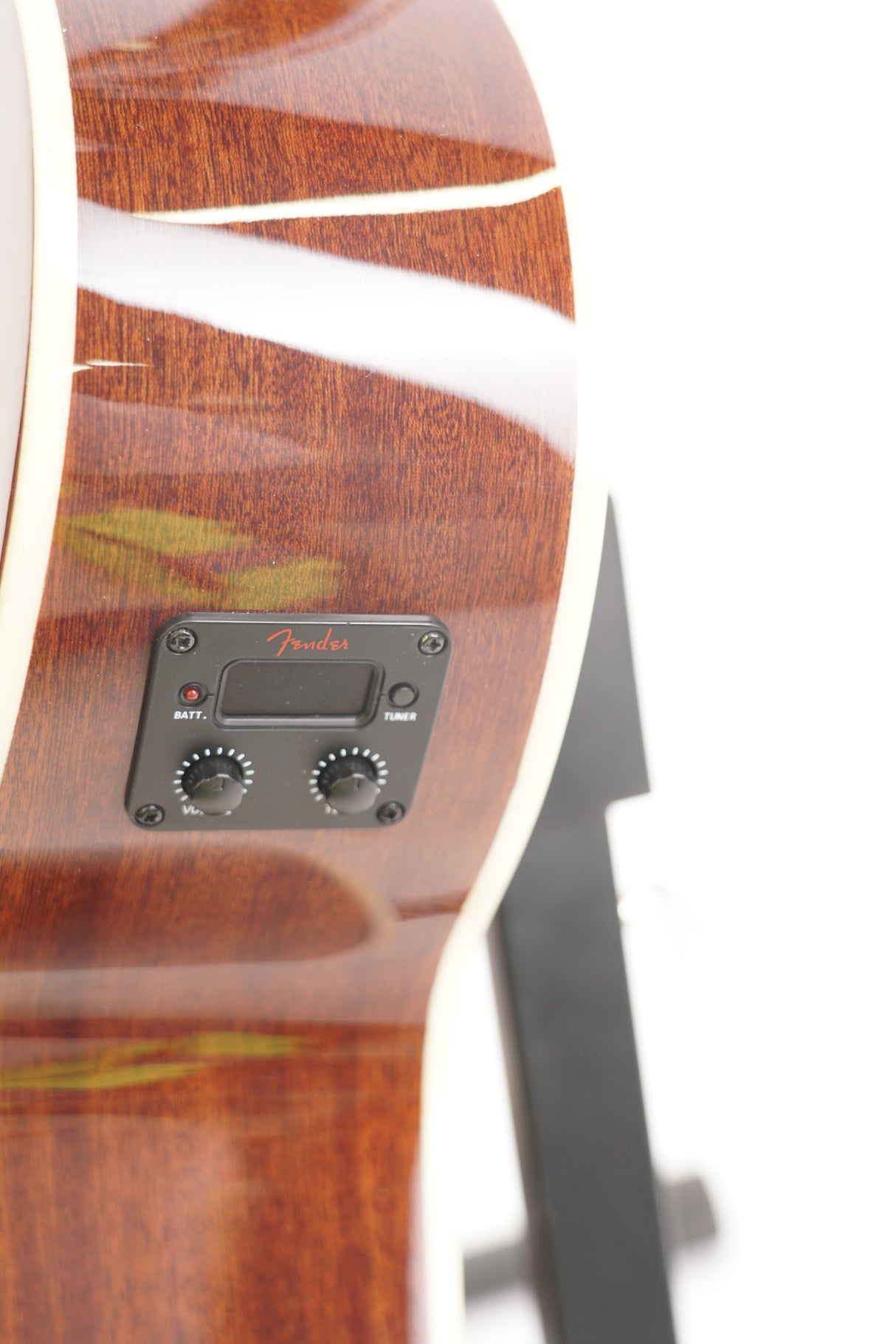 Fender California Standard Monterey E with Sapele Top (Natural Sapele) (Used)