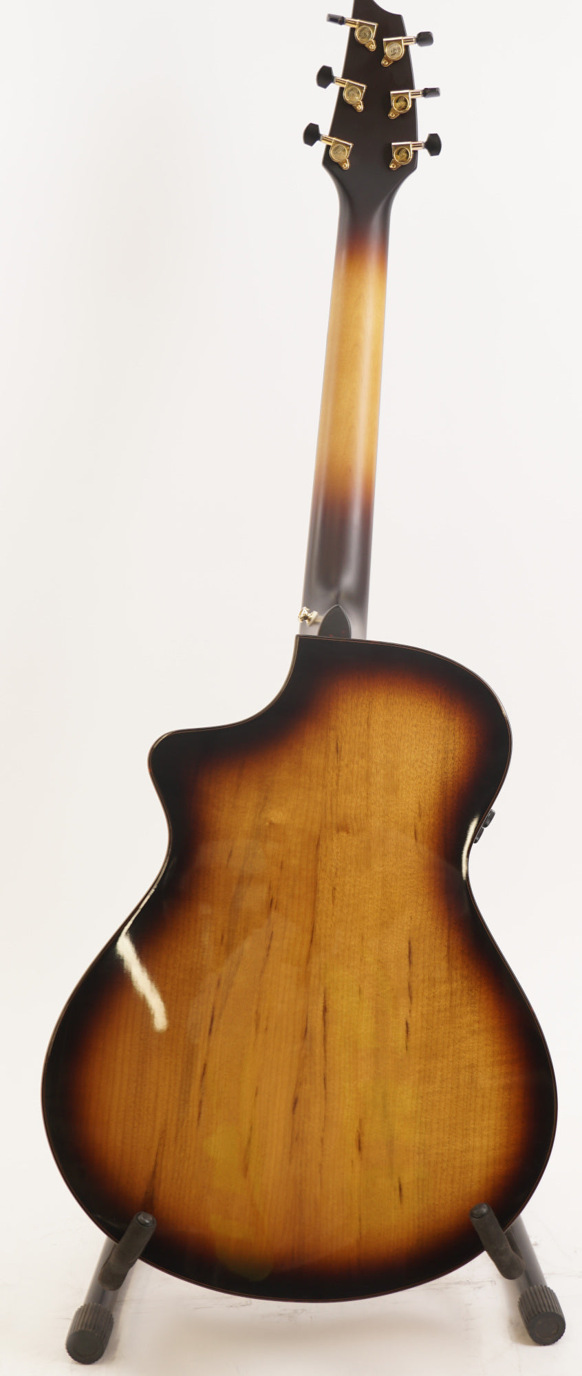 Breedlove Discovery S Concerto Edgeburst Europe-African Mahogany Acoustic Guitar (Used)