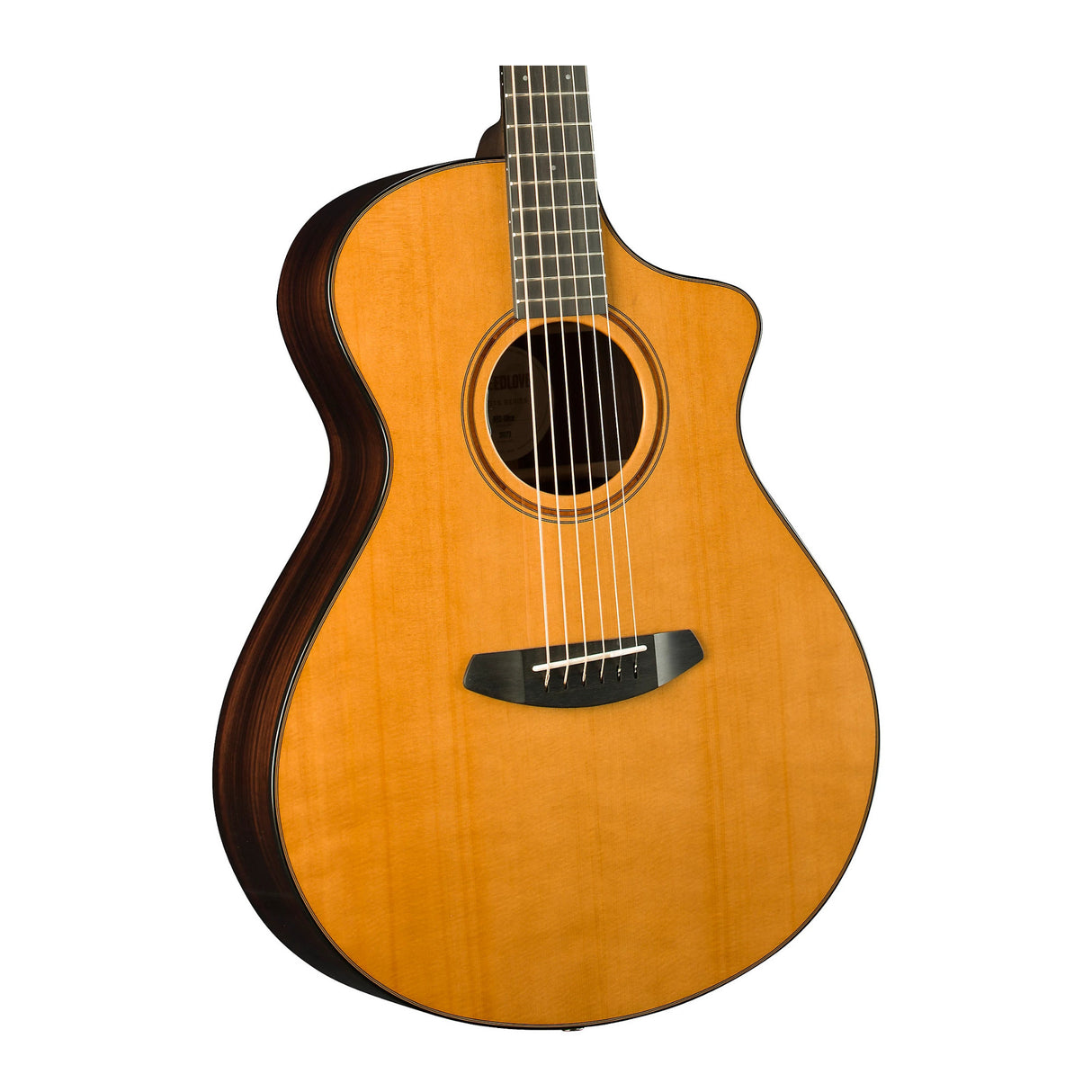 Breedlove Roots Rosewood Concert Cutaway Acoustic-Electric Guitar (Natural)