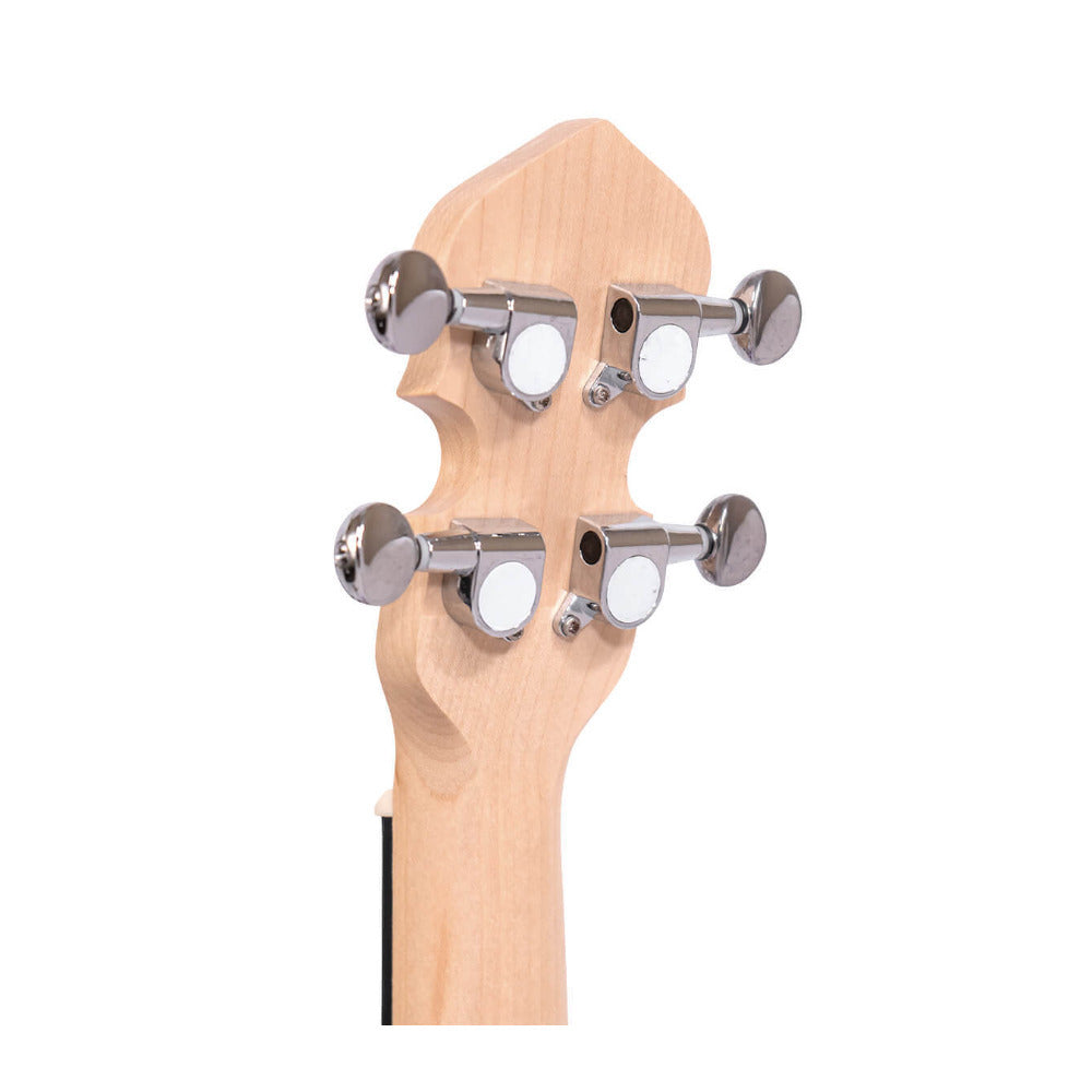 Gold Tone Lightup Little Gem See-Through Banjo-Ukuleles with Lights (Amethyst)