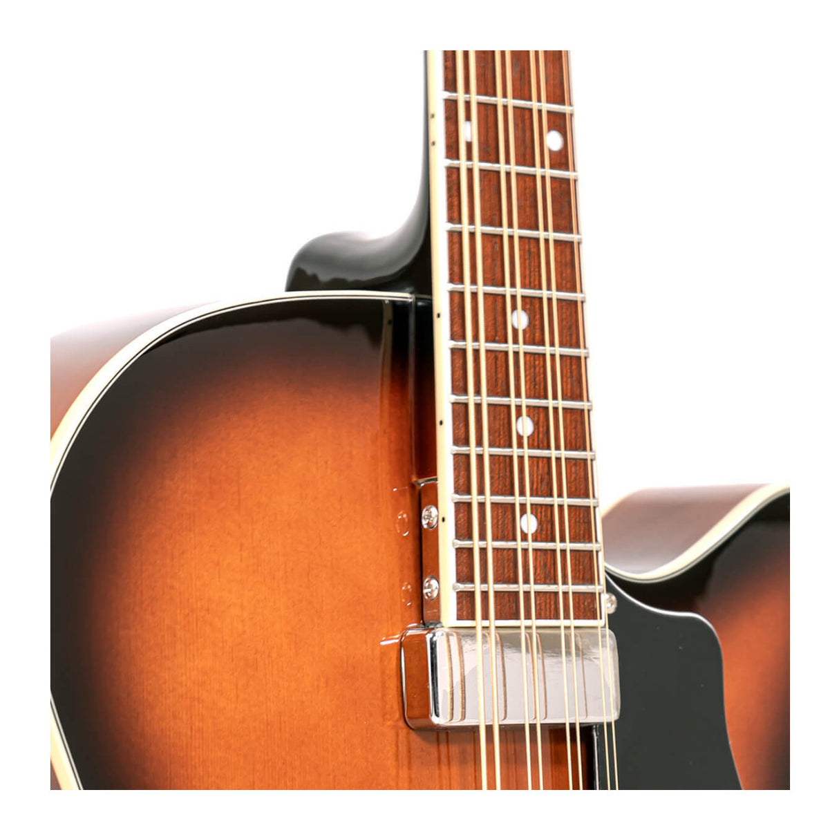 Gold Tone Mandocello with Solid Spruce Top and Dual Pickup System Case Included