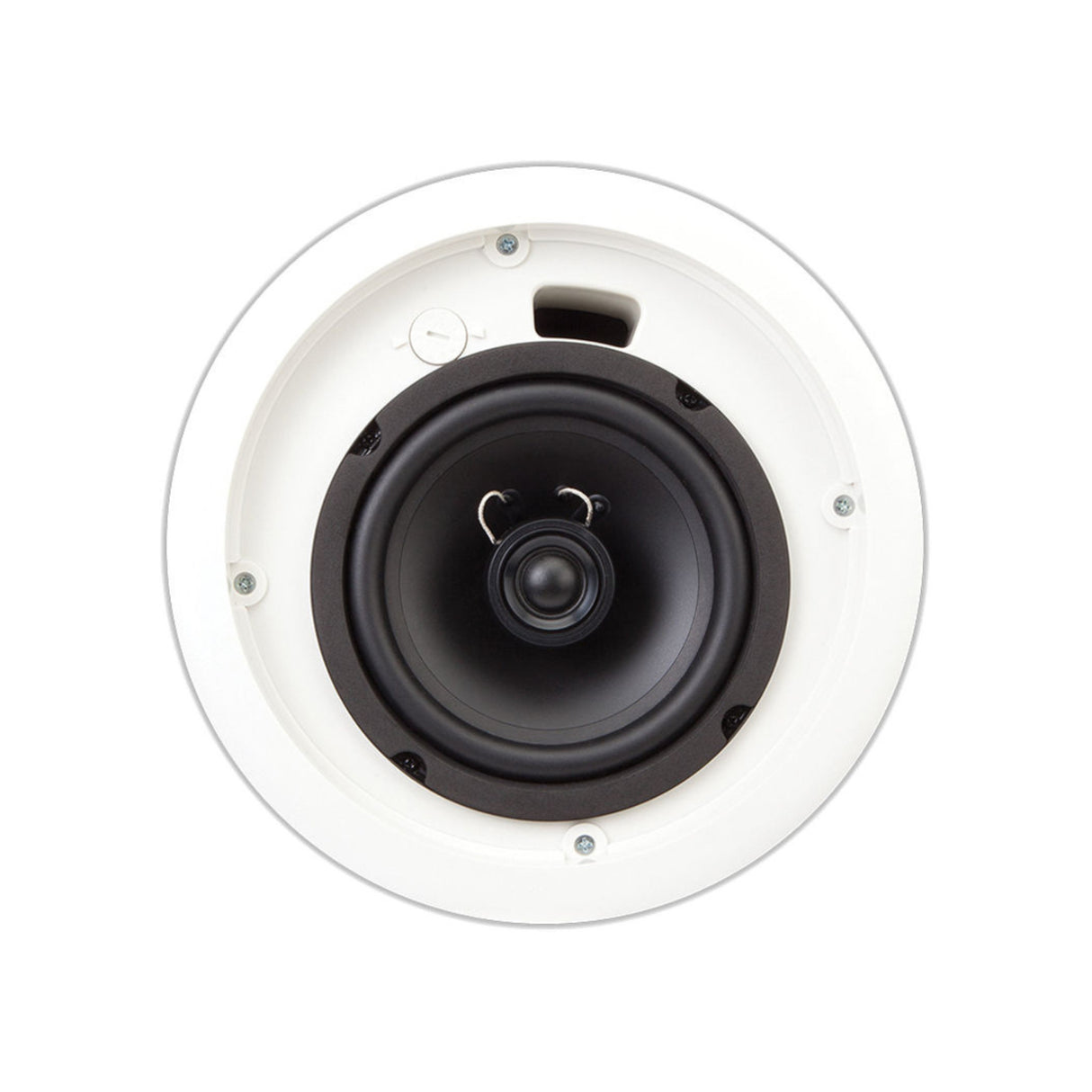 QSC AC-C6T AcousticCoverage Series 2-Way 30W Ceiling Loudspeaker (Pair, White)