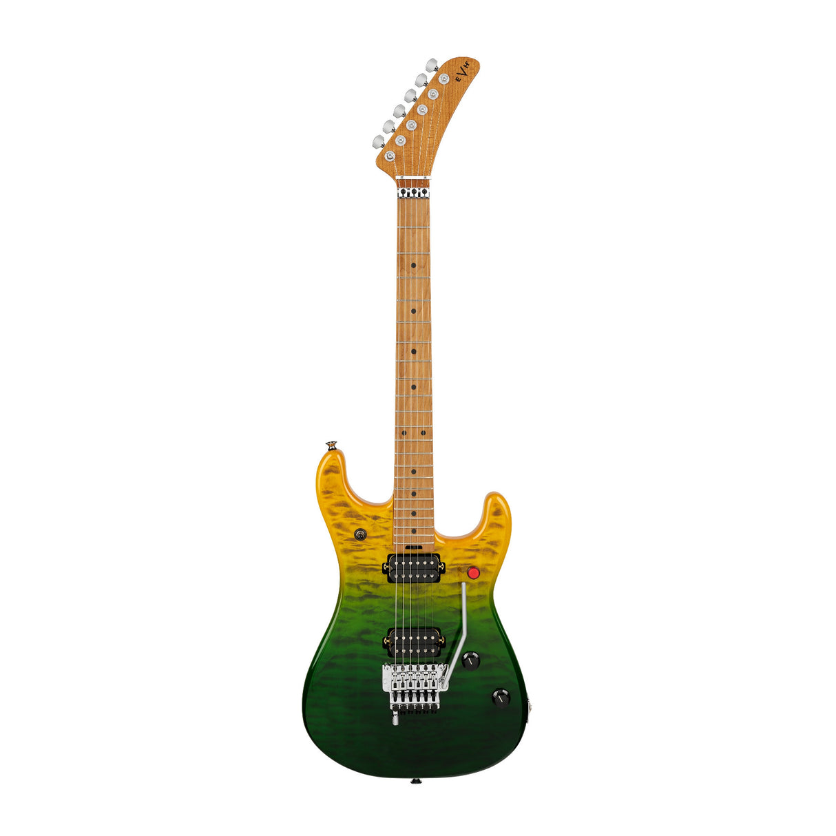 EVH 5150 Series Deluxe QM 6-String Baked Maple Electric Guitar (Limeade Zest)