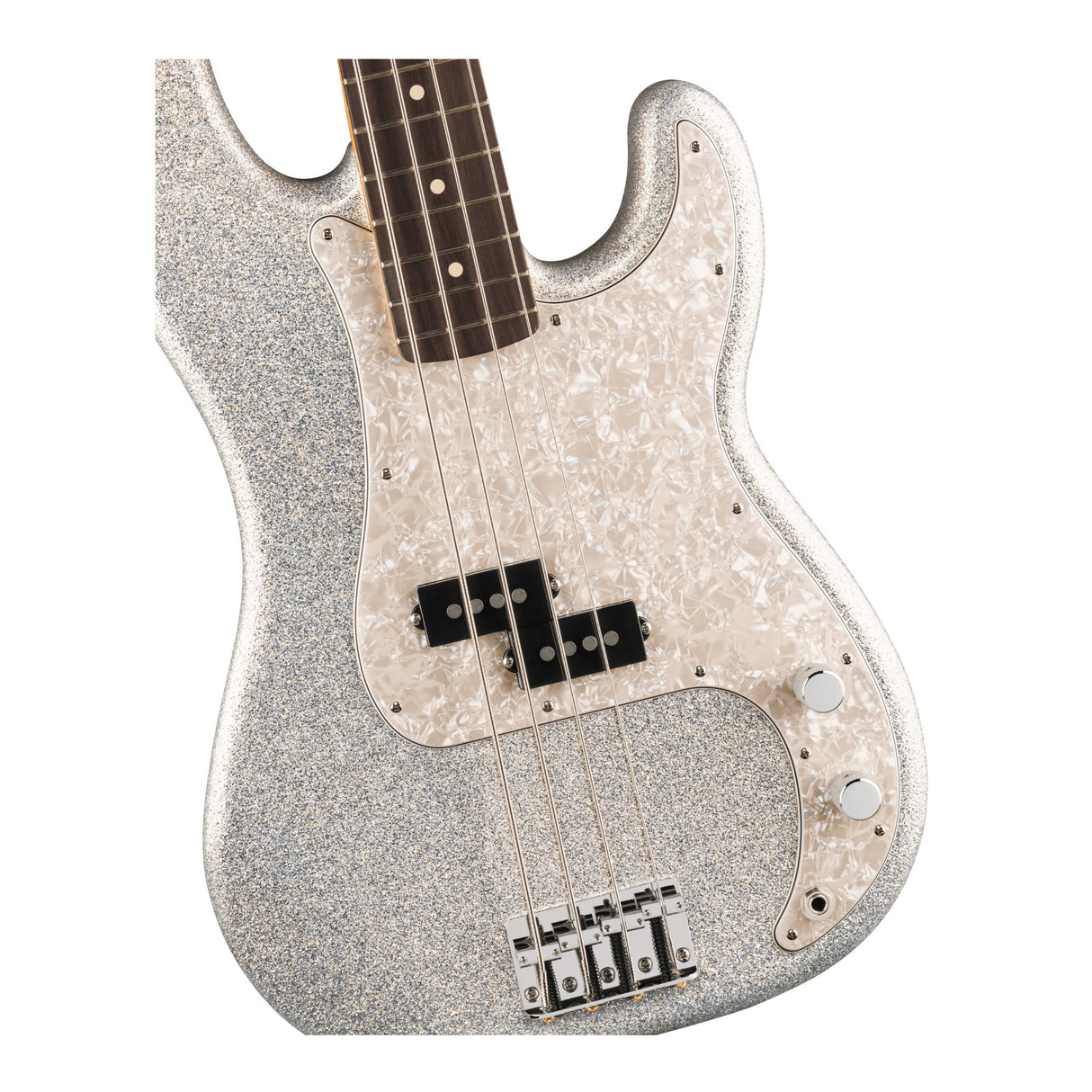 Fender 75th Anniversary Player II Precision Electric Bass (Diamond Dust Sparkle)