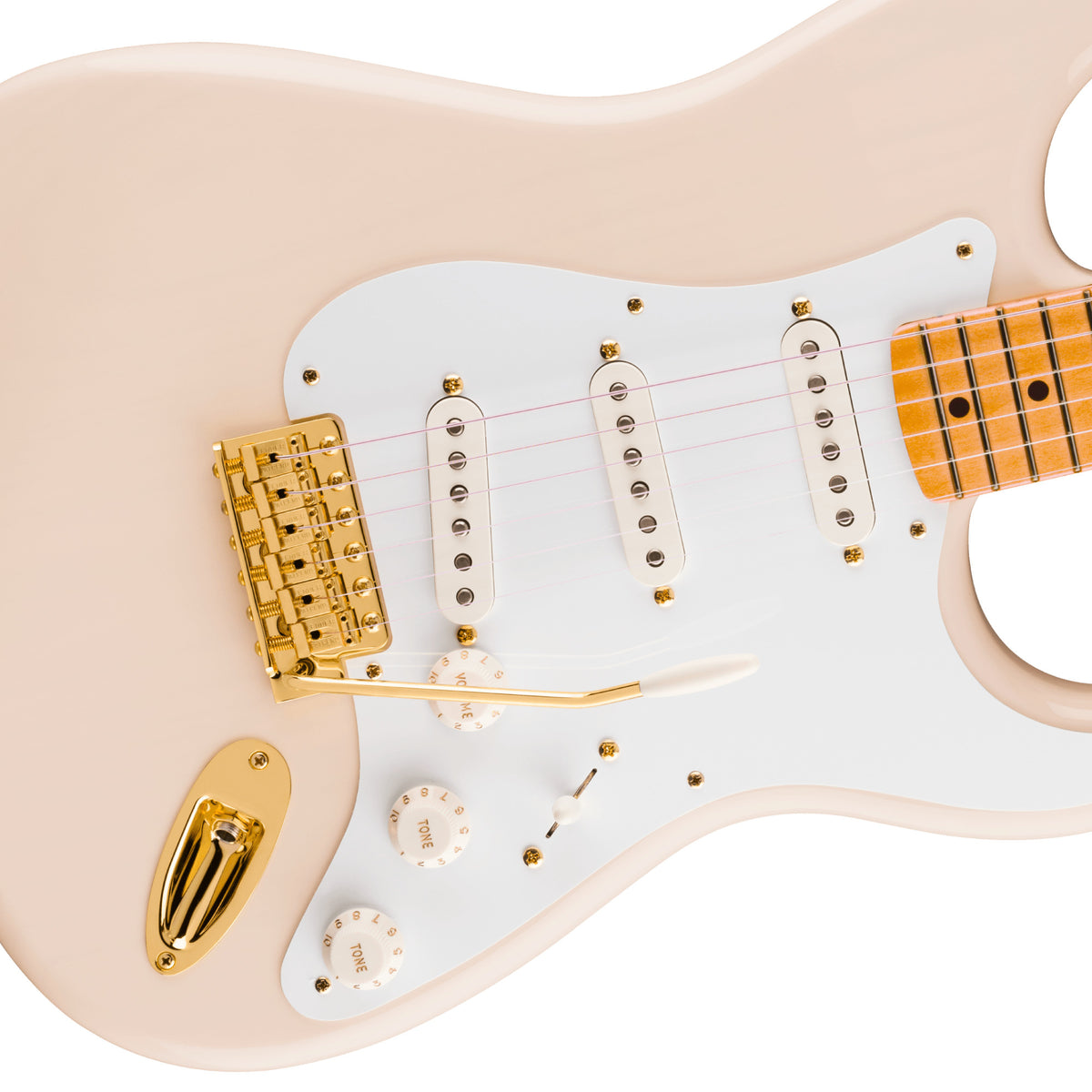 Fender Limited Edition Vintera III Late '50s Stratocaster Guitar with Ash Body (White Blonde)