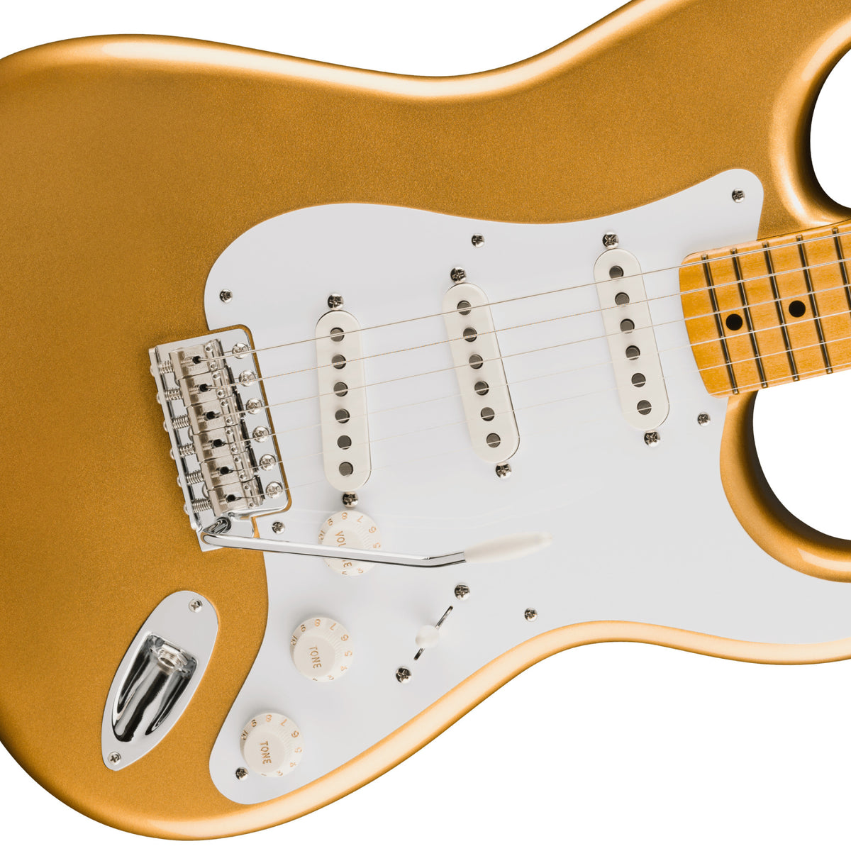 Fender Vintera III Late '50s Stratocaster Electric Guitar with Maple Fingerboard (Aztec Gold)