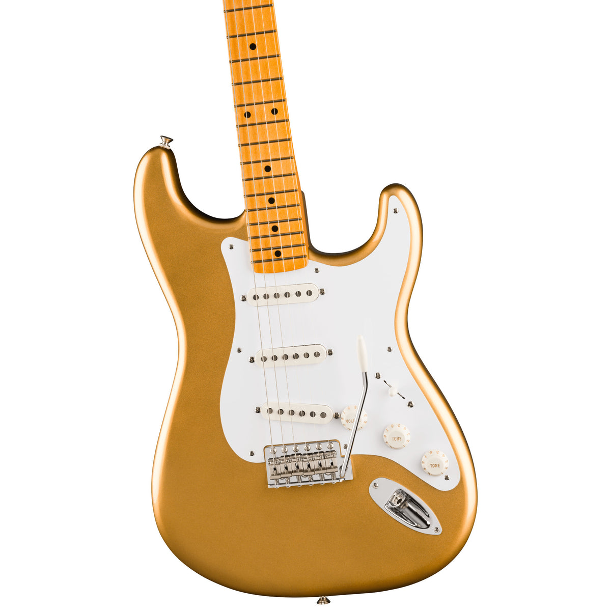 Fender Vintera III Late '50s Stratocaster Electric Guitar with Maple Fingerboard (Aztec Gold)