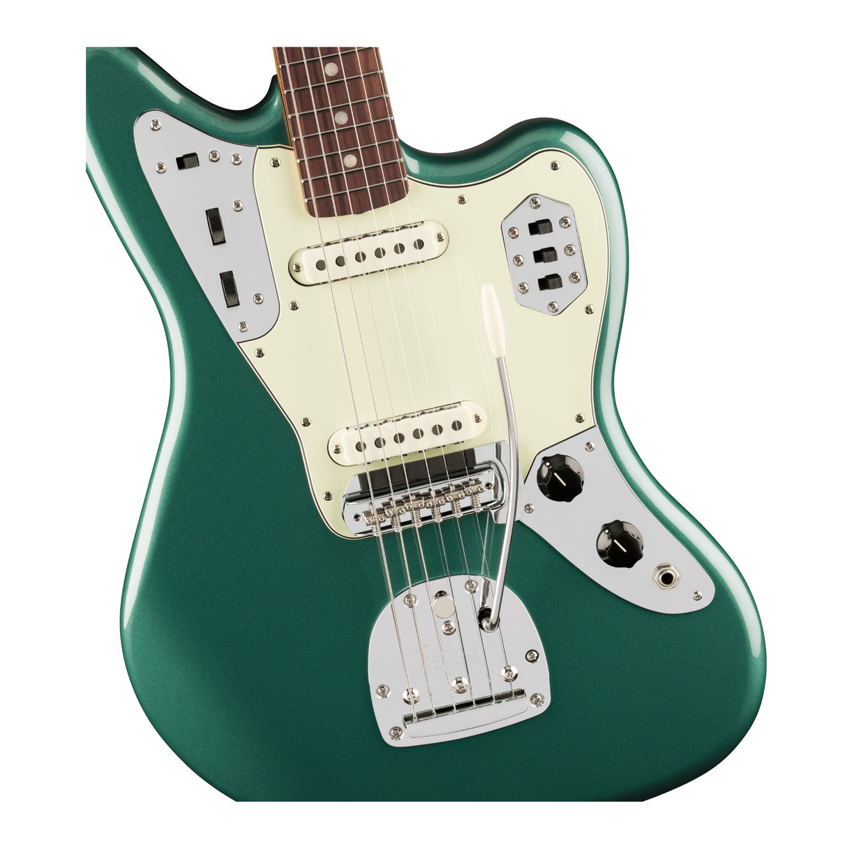 Fender Vintera III Mid '60s Jaguar with Deluxe Gig Bag (Sherwood Green Metallic)
